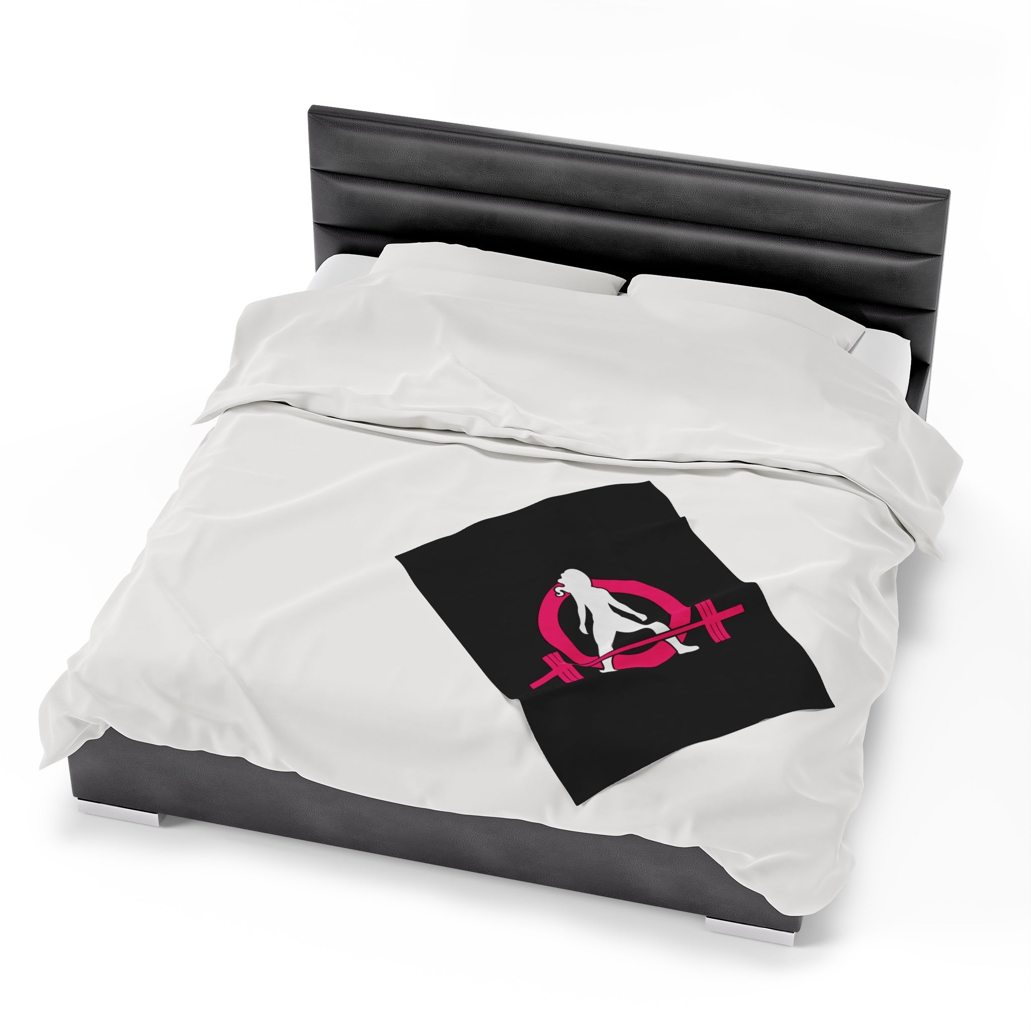Velveteen Plush Blanket - Classic Dark Logo
