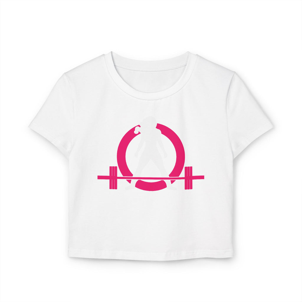 WWLW Women’s Baby Tee – Color Inverted Logo