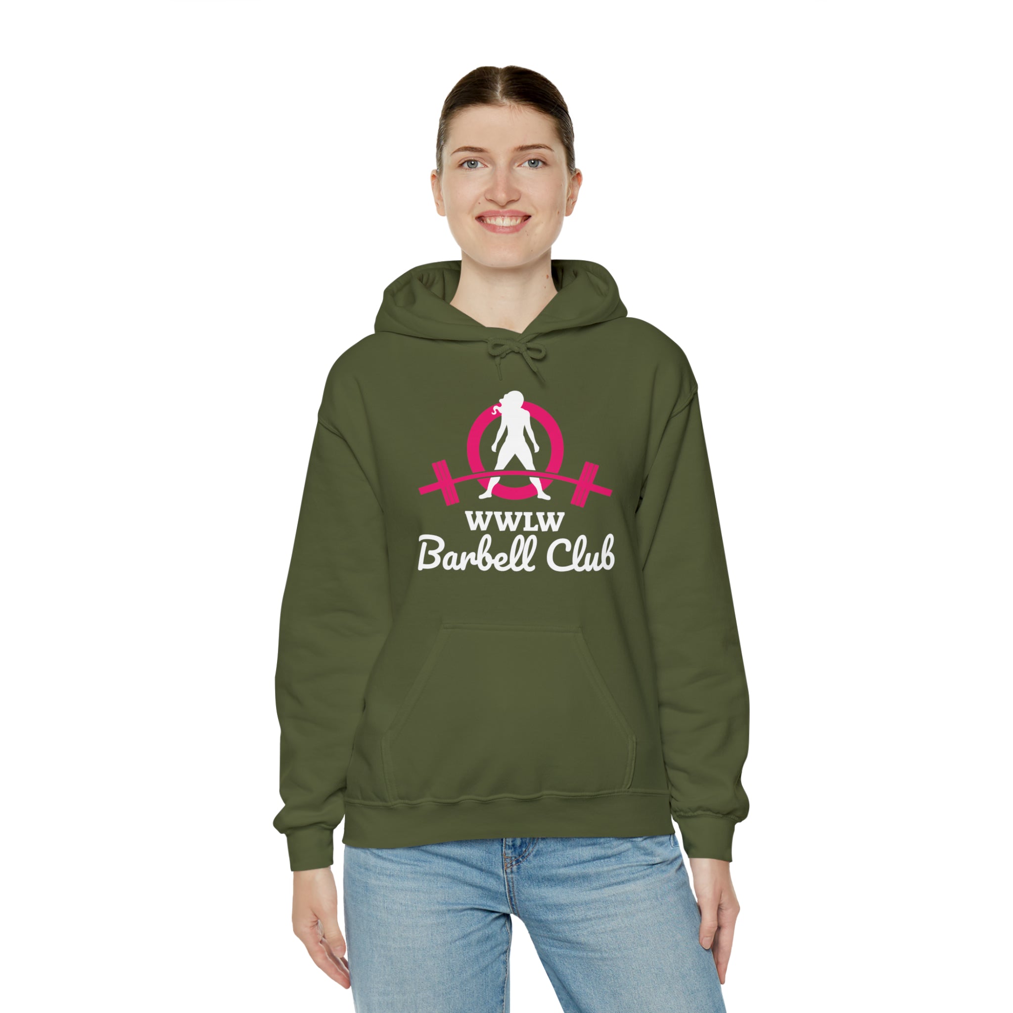 Barbell Club Classic Logo - Unisex Heavy Blend Hooded Sweatshirt