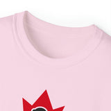Unisex Ultra Cotton Tee - Canada Logo Light - Plain Back