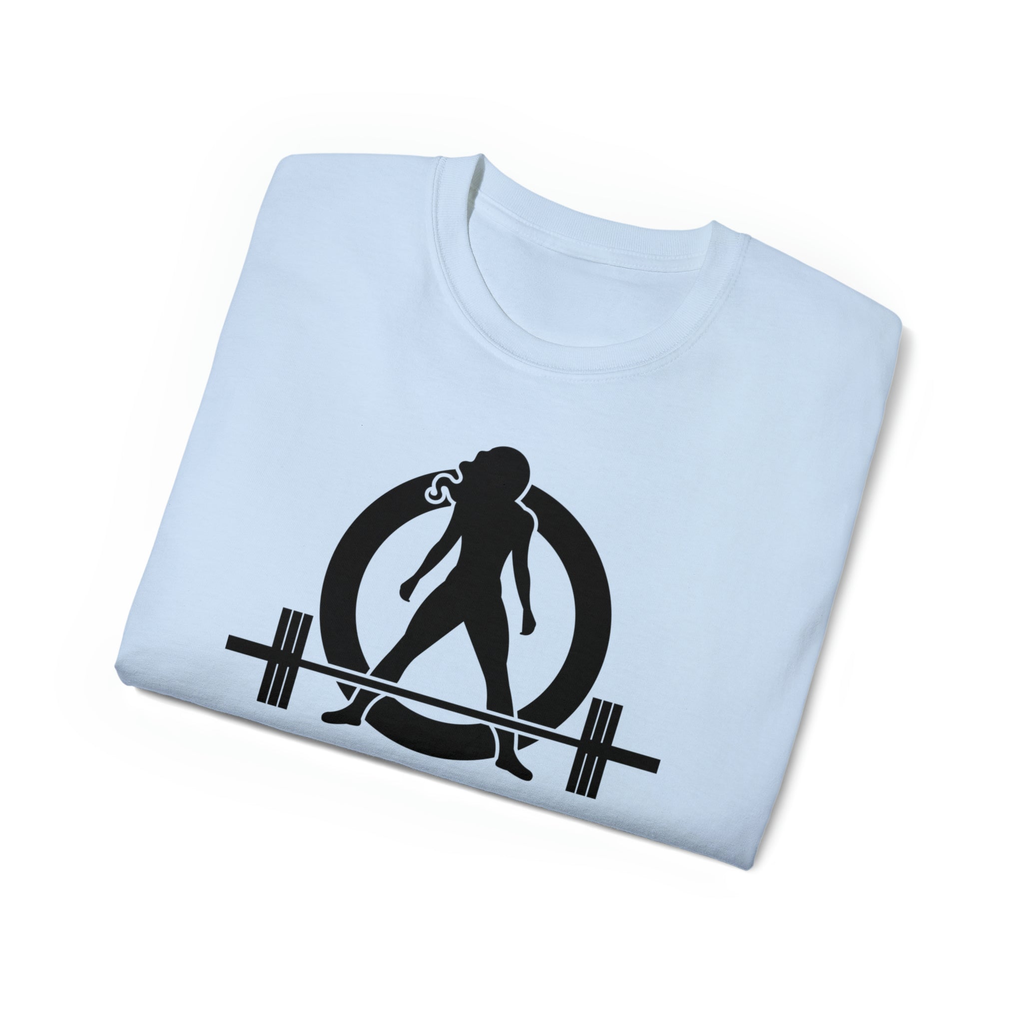 Classic Logo Black - Unisex Ultra Cotton Tee - Plain Back