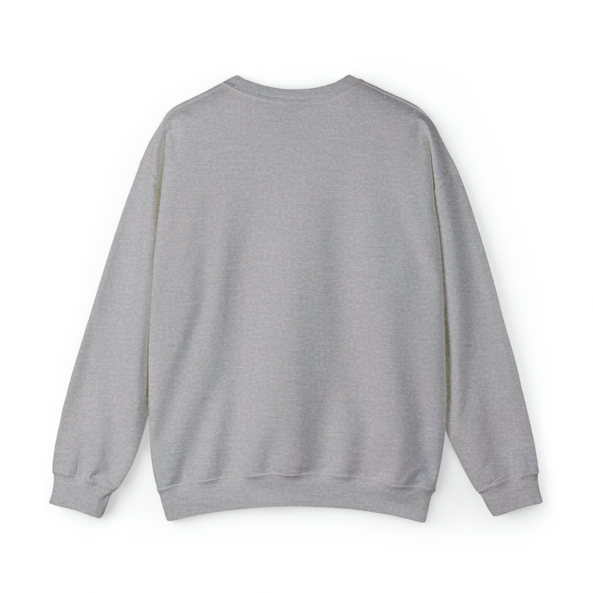 Unisex Heavy Blend™ Crewneck Sweatshirt - Distressed Logo - Plain Back