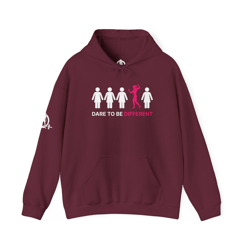 Dare To Be Different Flex - Unisex Heavy Blend Hooded Sweatshirt -  Print on Front & Back
