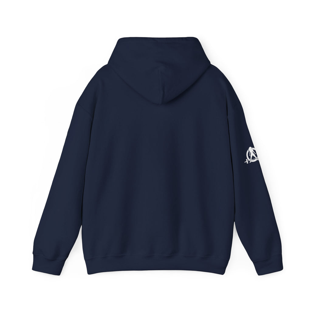 Strong Her – Unisex Heavy Blend™ Hooded Sweatshirt (White Logo) 💪