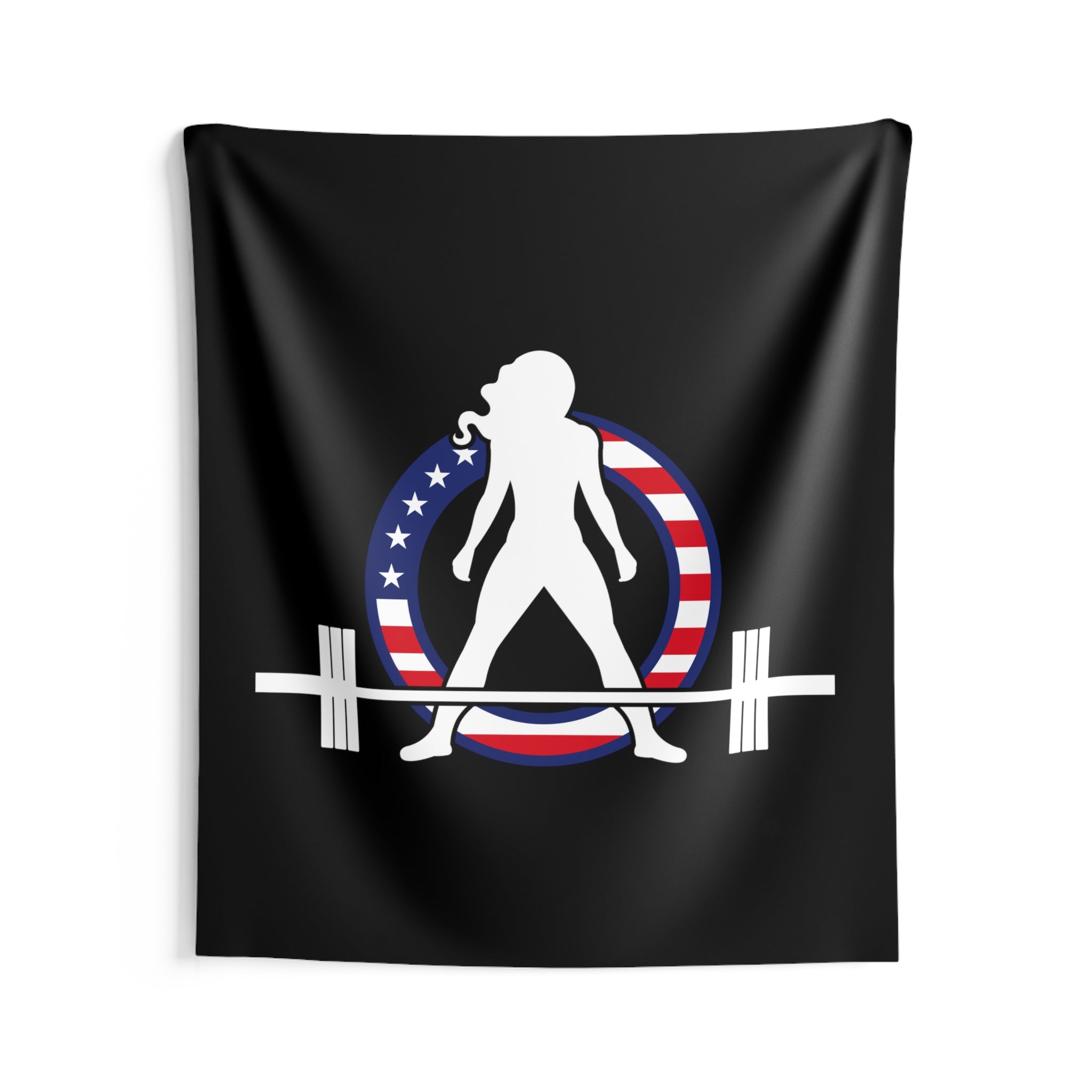 USA Logo - Indoor Wall Tapestries - USA Dark Logo