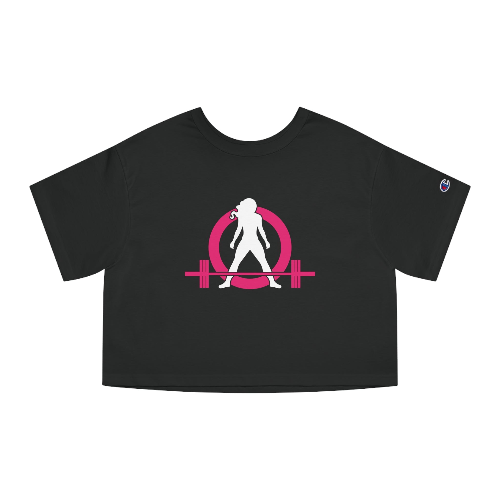 Champion Women's Heritage Cropped T-Shirt - Classic Color Logo