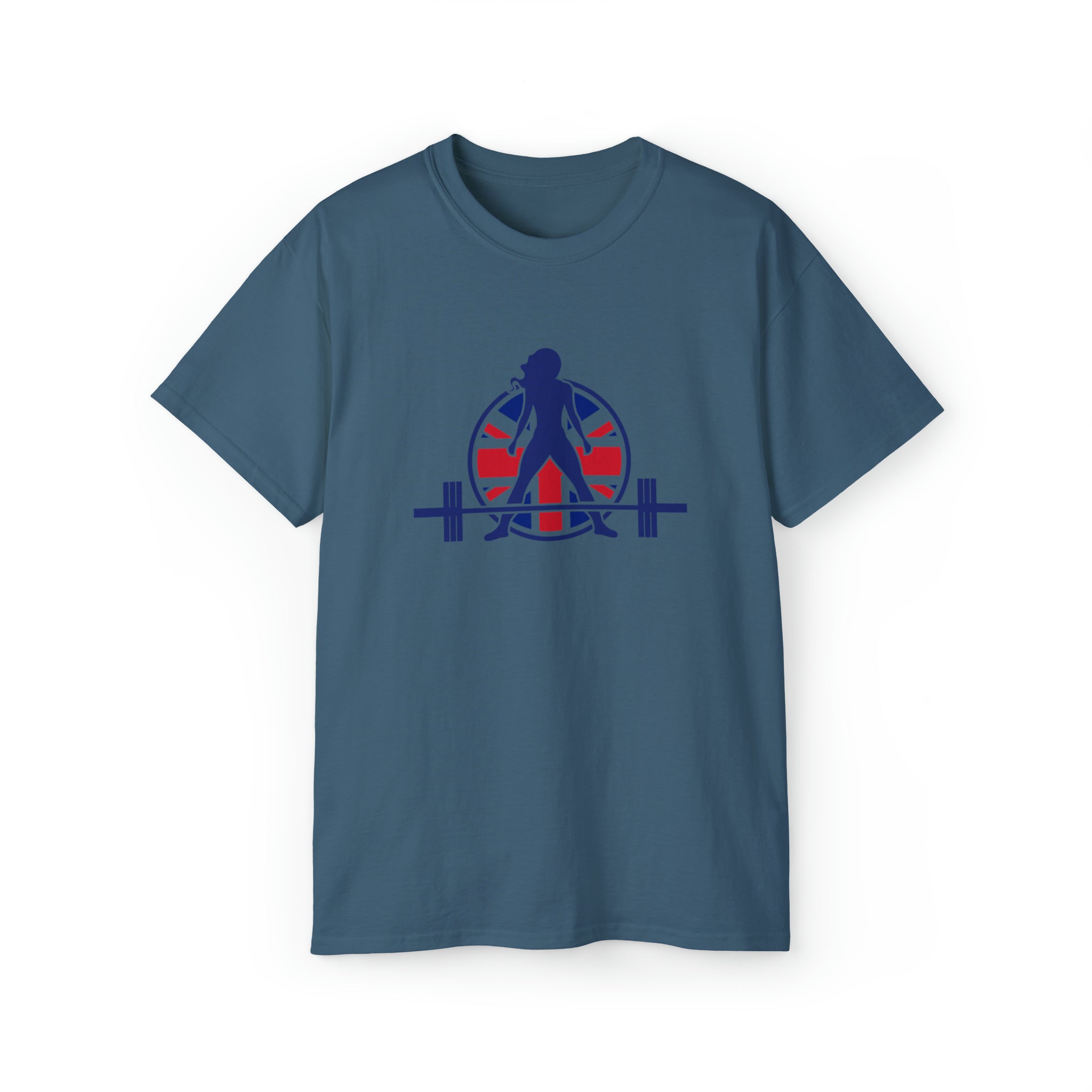 Unisex Ultra Cotton Tee - UK Logo Light - Plain Back