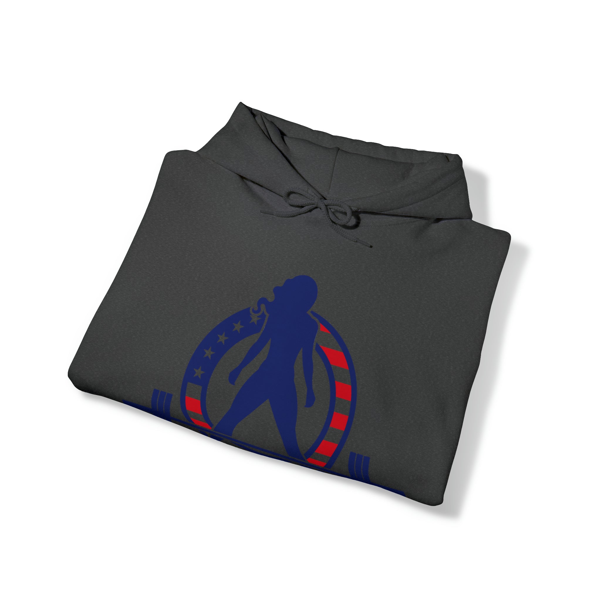 USA Logo - Unisex Heavy Blend Hooded Sweatshirt - USA Logo Light - Plain Back