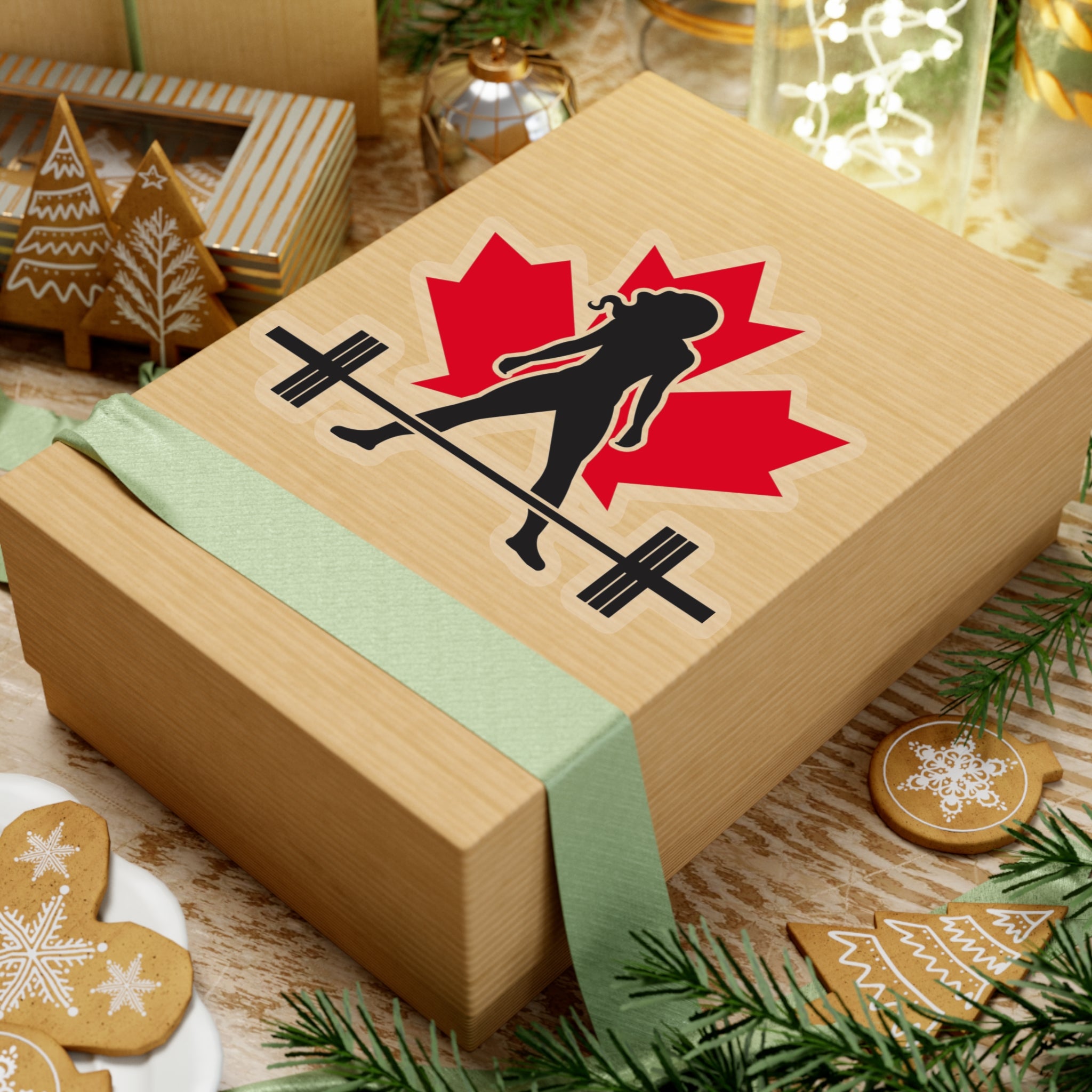 Kiss-Cut Stickers - Canada Logo Dark