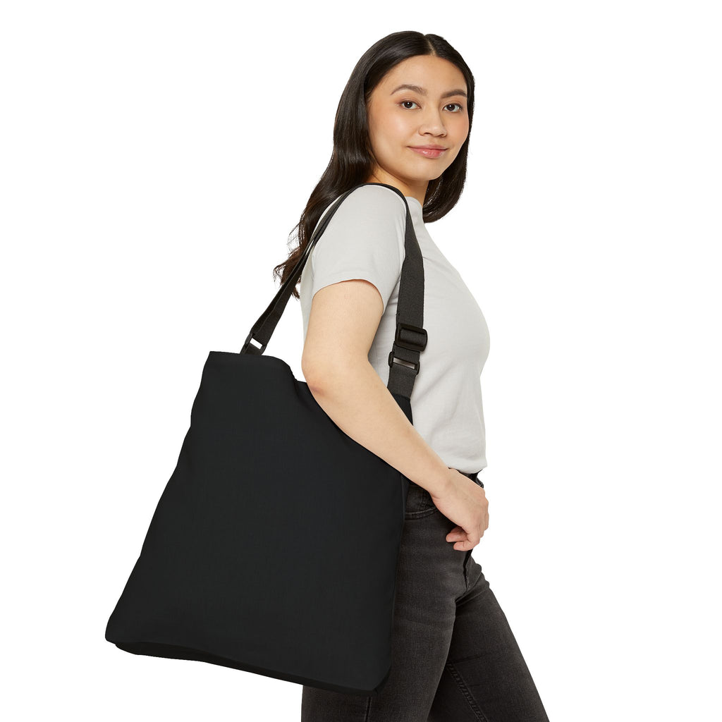 Adjustable Tote Bag (AOP) - Classic Dark Logo
