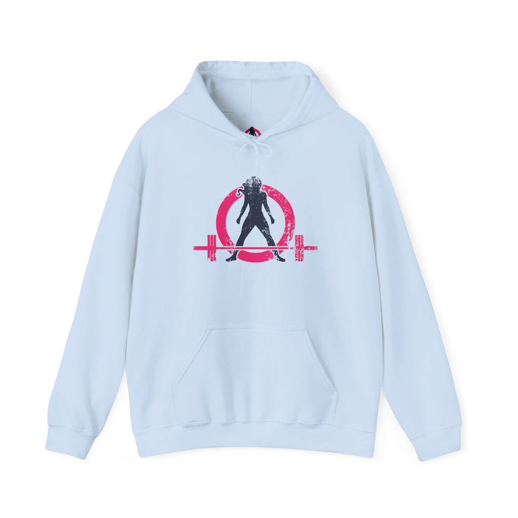 Distressed Logo - Unisex Heavy Blend Hooded Sweatshirt - Inverted Logo  (BEST SELLER)