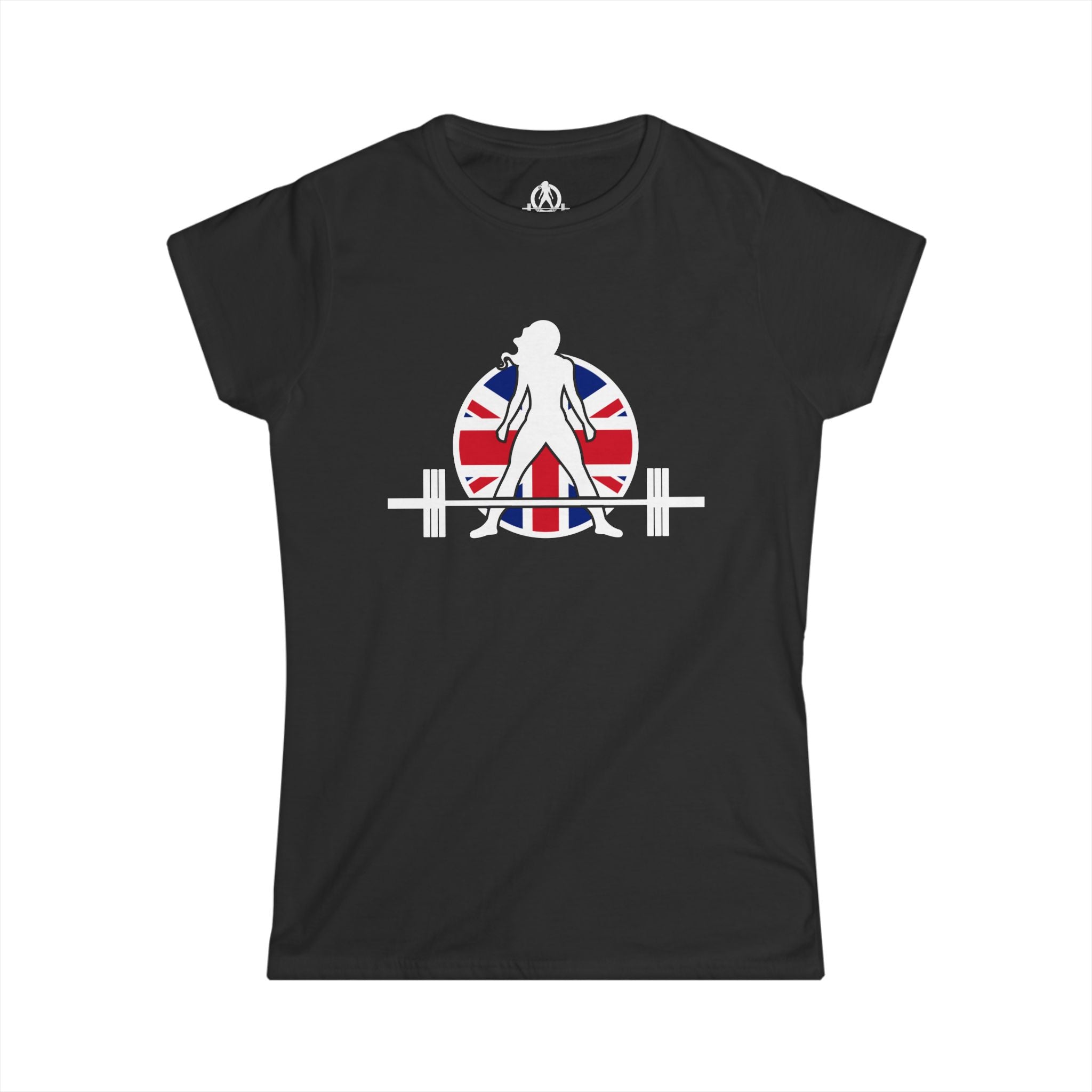 WWLW UK - Women's Softstyle Tee - Front Logo Plain Back