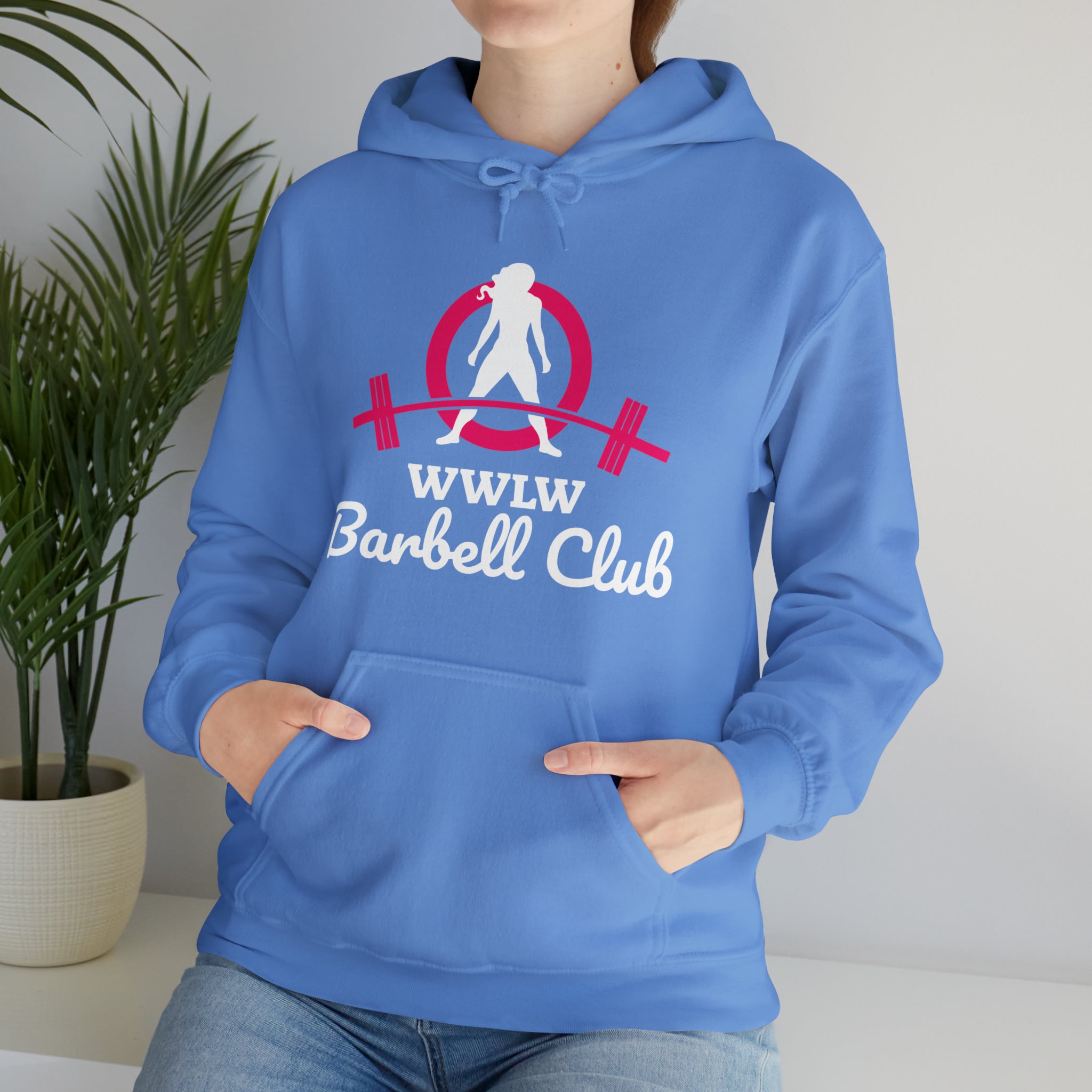 Barbell Club Classic Logo - Unisex Heavy Blend Hooded Sweatshirt