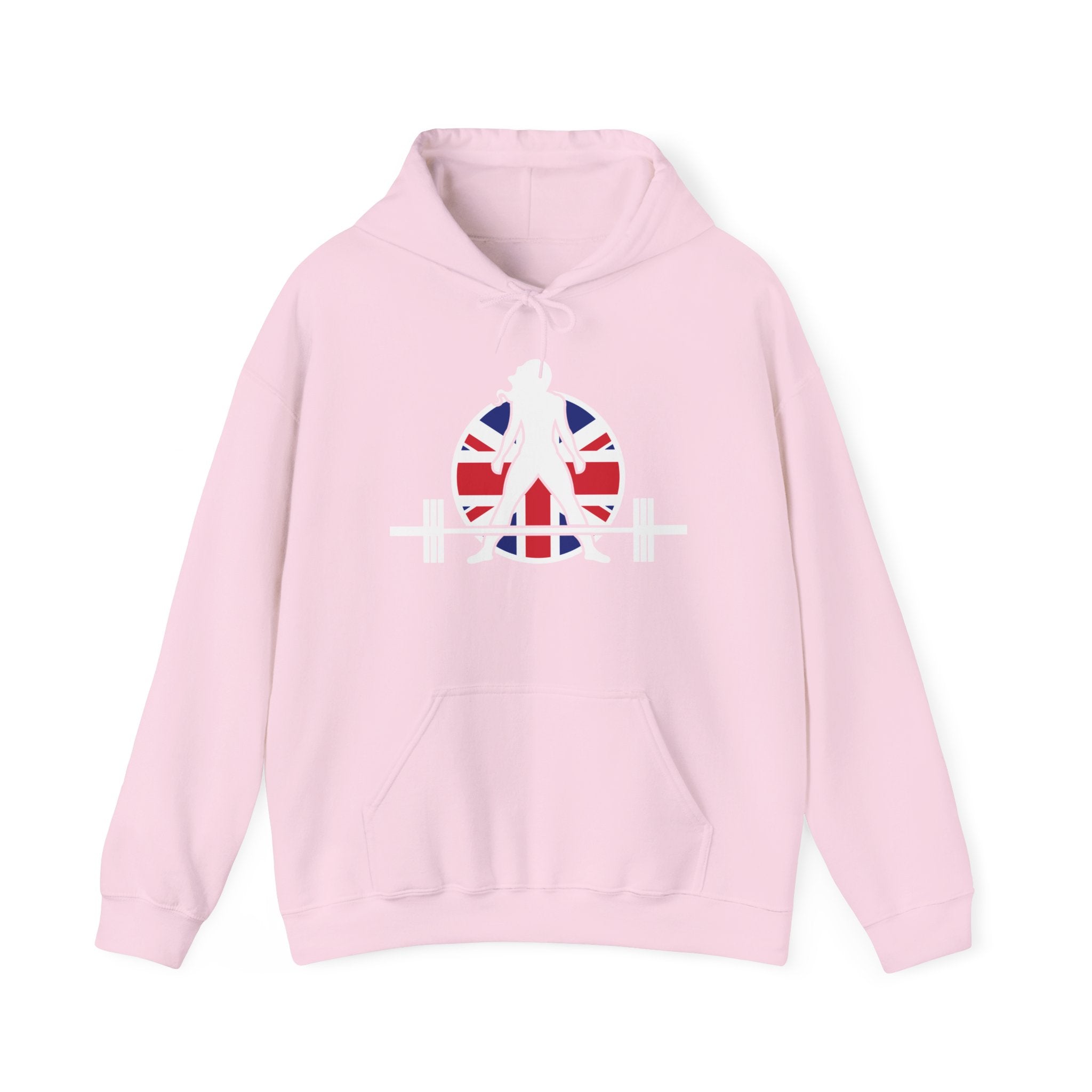 UK Logo - Unisex Heavy Blend Hooded Sweatshirt -  Plain Back