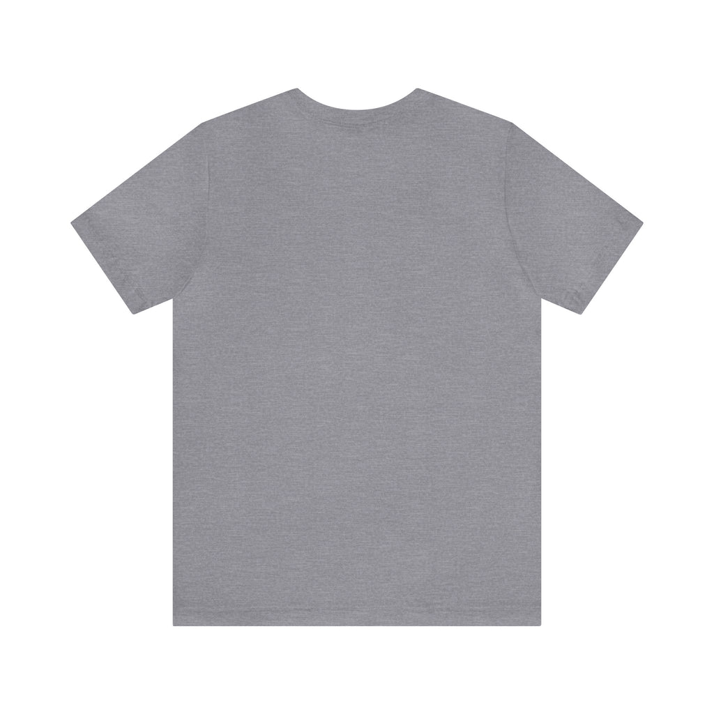 Lift Weights & Hang With My Dog - Unisex Jersey Short Sleeve Tee - Front Dark Logo