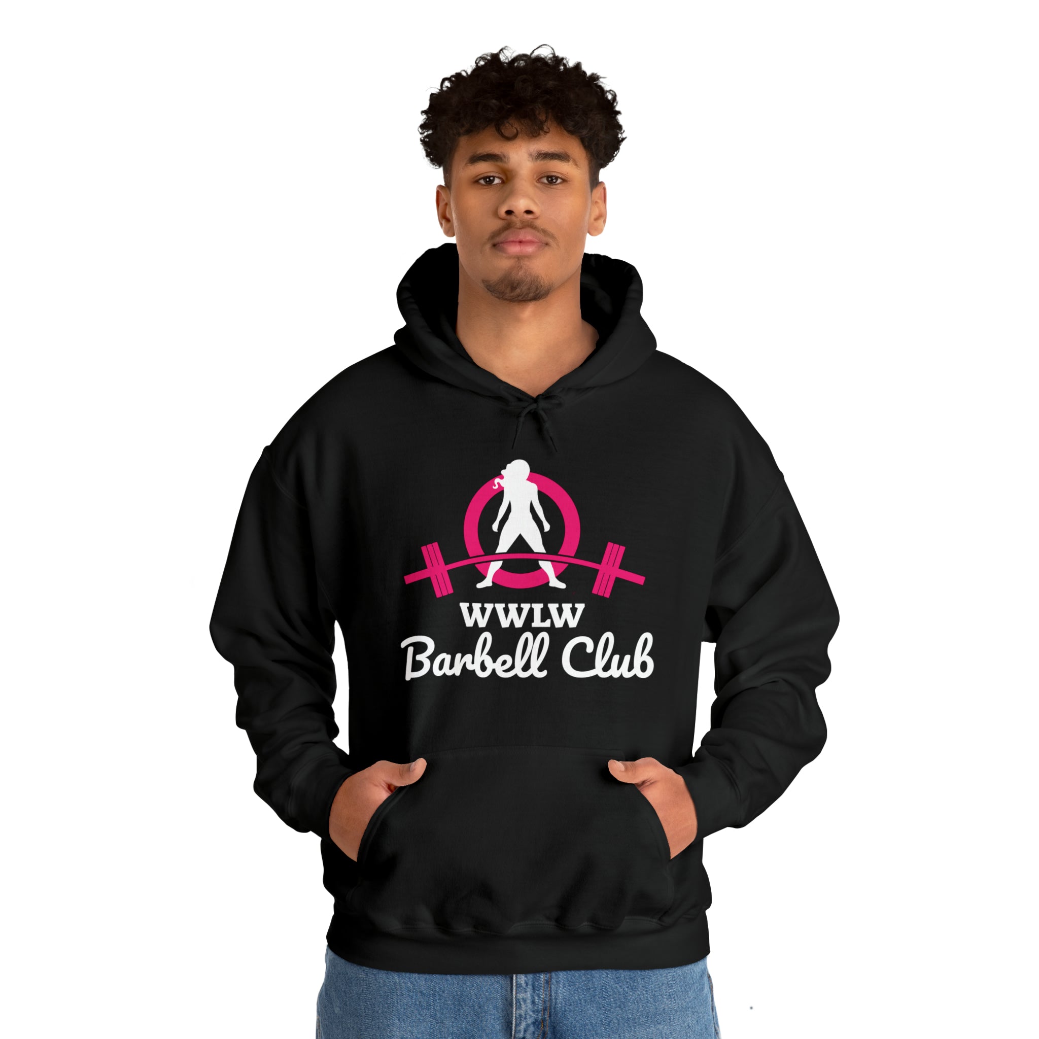 Barbell Club Classic Logo - Unisex Heavy Blend Hooded Sweatshirt