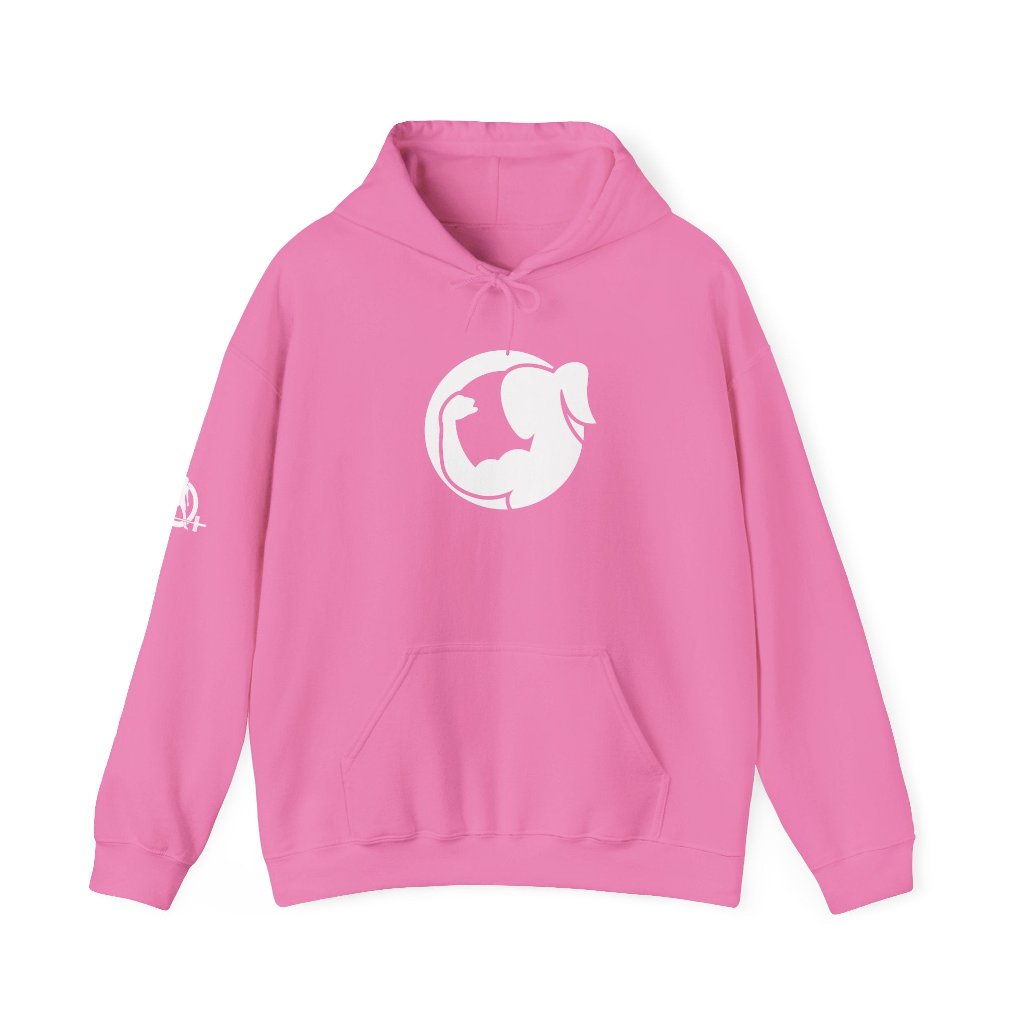 Strong Her – Unisex Heavy Blend™ Hooded Sweatshirt (White Logo) 💪