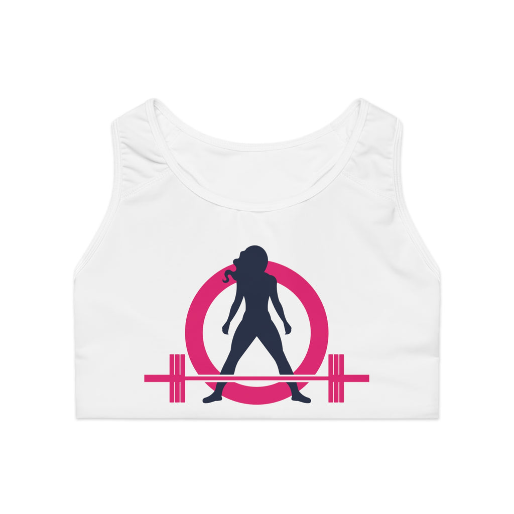 Sports Bra (AOP) - Classic Color Logo