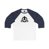 Unisex 3\4 Sleeve Baseball Tee - Strong Is Beautiful - V2