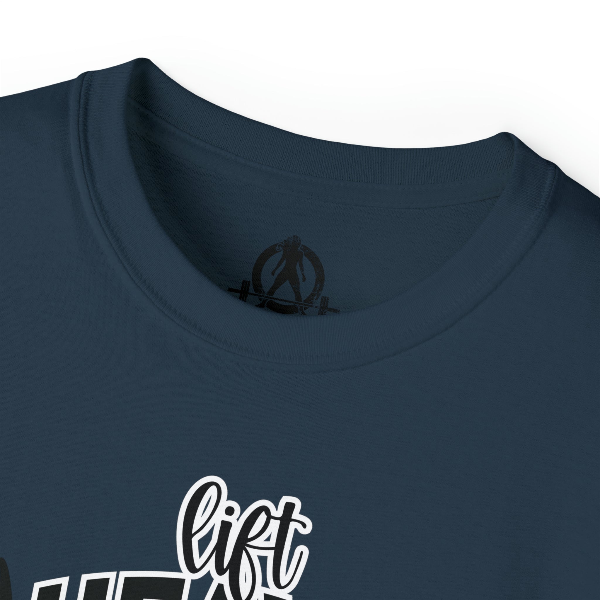Lift Heavy Swing Fast - Unisex Ultra Cotton Tee - Black Logo
