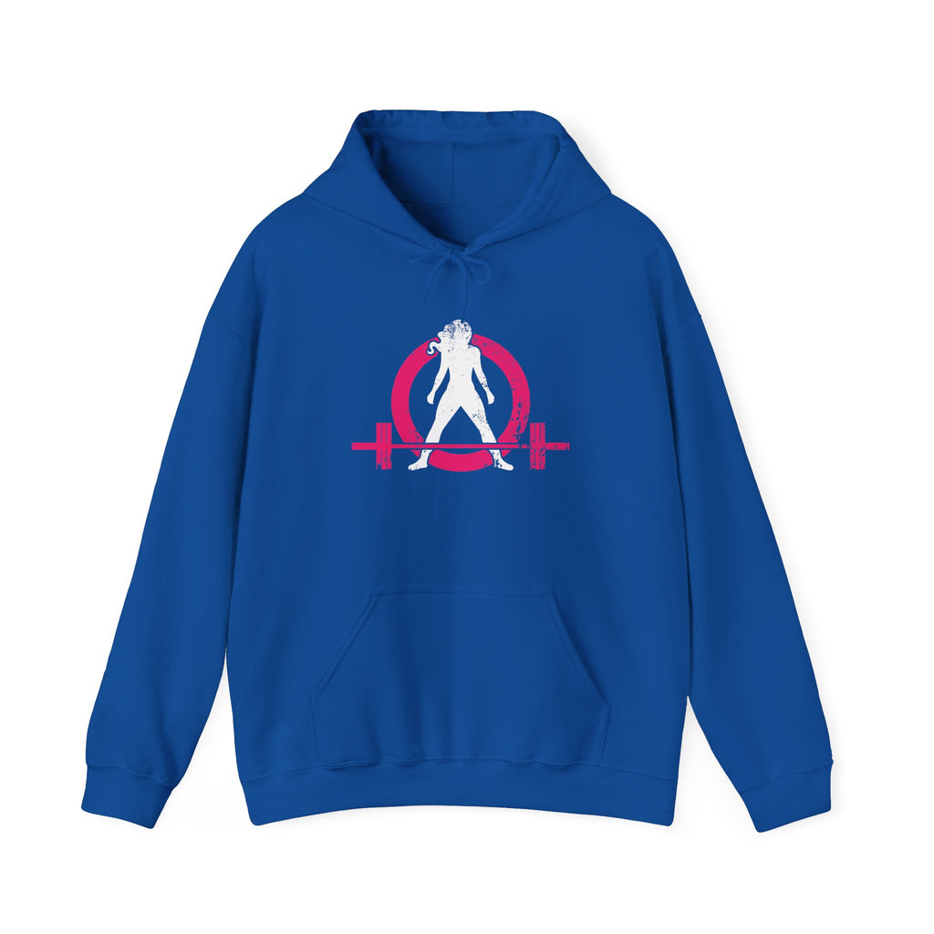 Strong Not Skinny – Unisex Heavy Blend™ Hooded Sweatshirt (Color Distressed Logo)