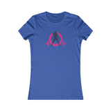 Distressed - Women's Favorite Tee - Inverted Color Distressed Logo