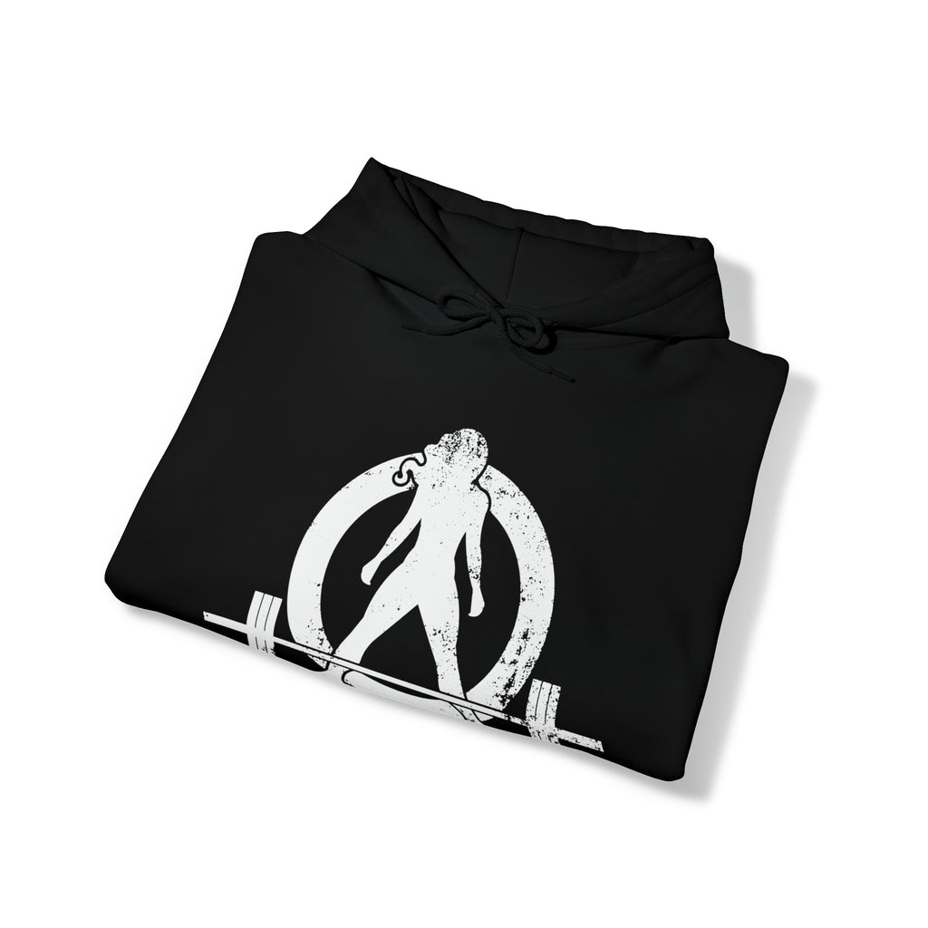Strong Is Beautiful - Unisex Heavy Blend Hooded Sweatshirt - Distressed White Logo -  (BEST SELLER)