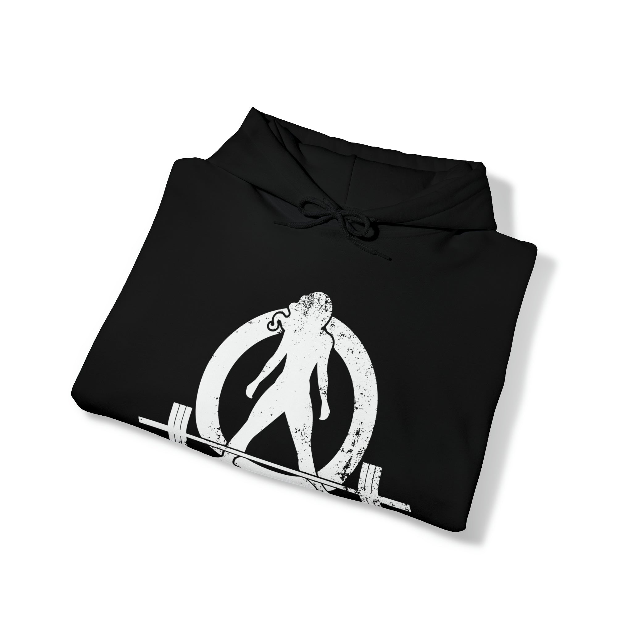 Strong Is Beautiful - Unisex Heavy Blend Hooded Sweatshirt - Distressed White Logo -  (BEST SELLER)
