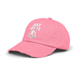 Just Lift It - Unisex Distressed Cap