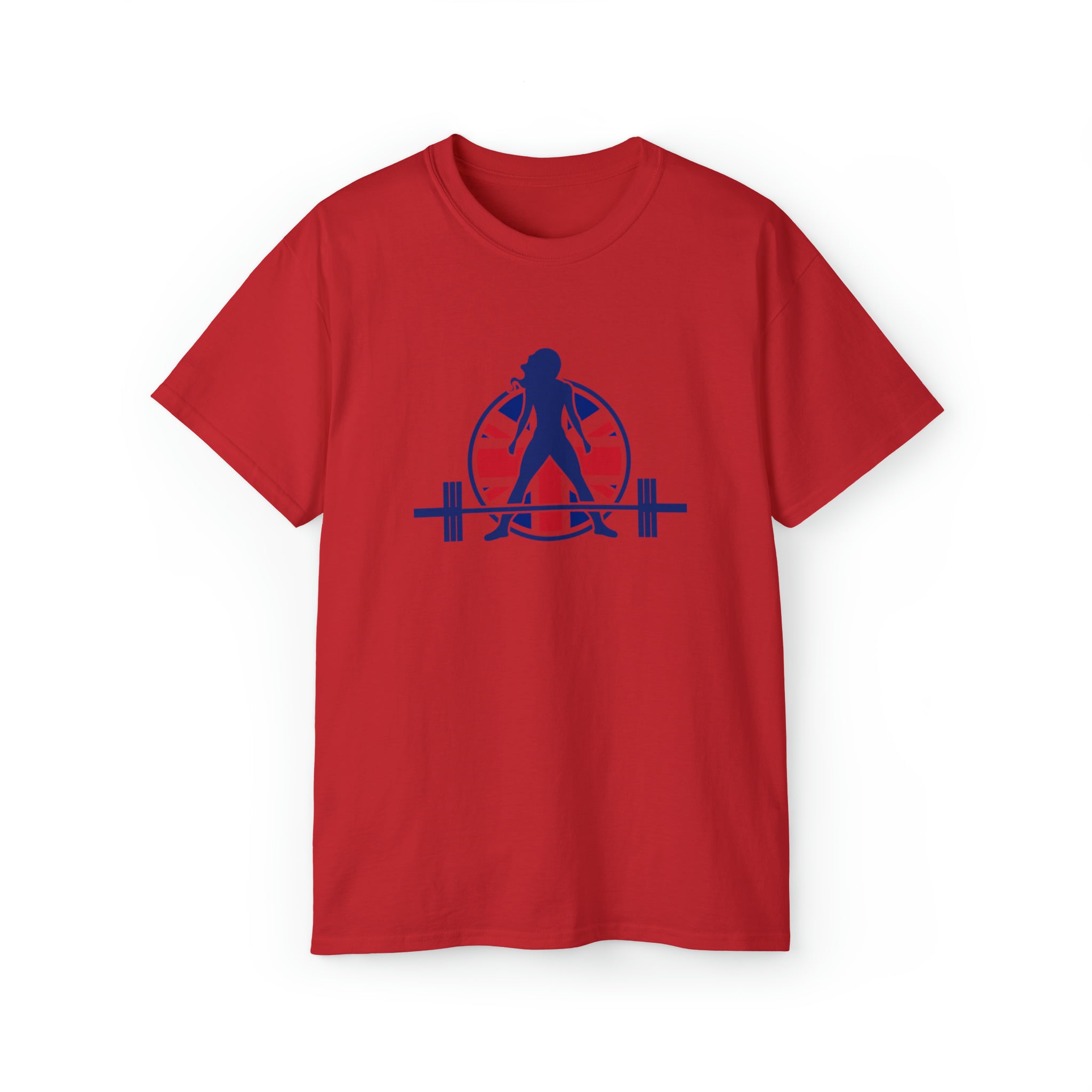 Unisex Ultra Cotton Tee - UK Logo Light - Plain Back