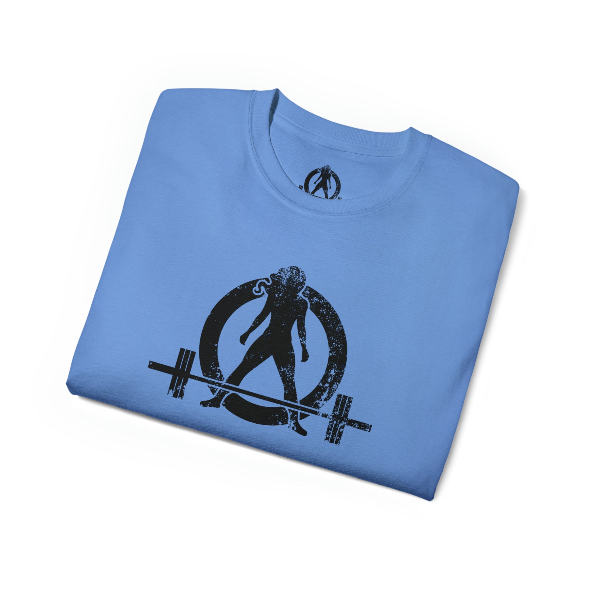 Distressed - Unisex Ultra Cotton Tee - Black Logo