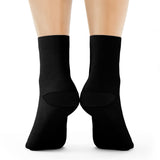 Coffee & Barbells - Socks - Black with White Logo