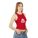 Chic Women's Micro Rib Tank Top, Casual Summer Top, Workout Tank, Layering Piece, Activewear, Relaxed Fit