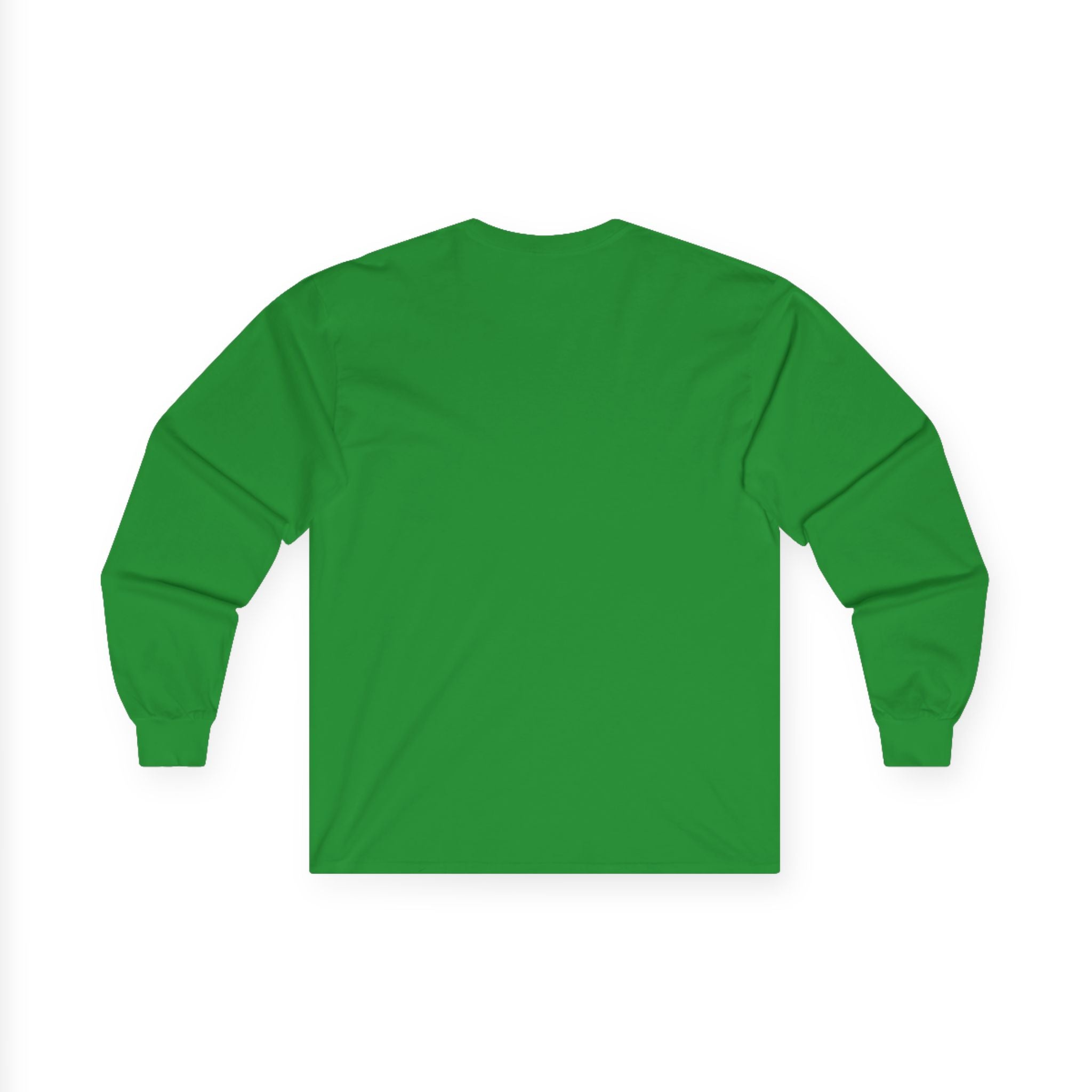 Lift Heavy Run Fast - Ultra Cotton Long Sleeve Tee - Black Logo Front
