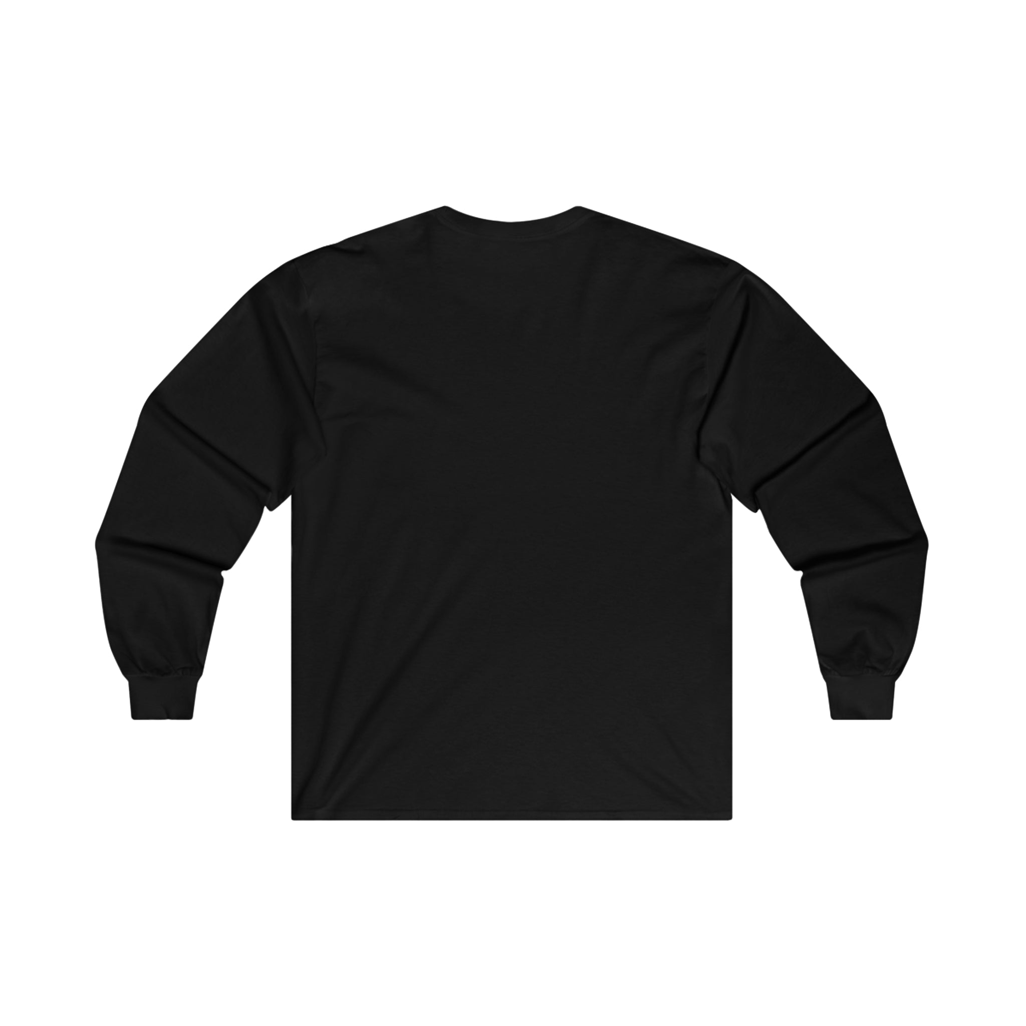 Lift Heavy Shit - Unisex Ultra Cotton Long Sleeve Tee - White Print on Front