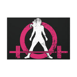 WWLW Distressed Logo - Fitness Motivation - Canvas