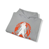 Halloween Deadlifts - Unisex Heavy Blend Hooded Sweatshirt - Dark Logo