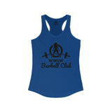 Barbell Club - Women's Ideal Racerback Tank - Black Logo