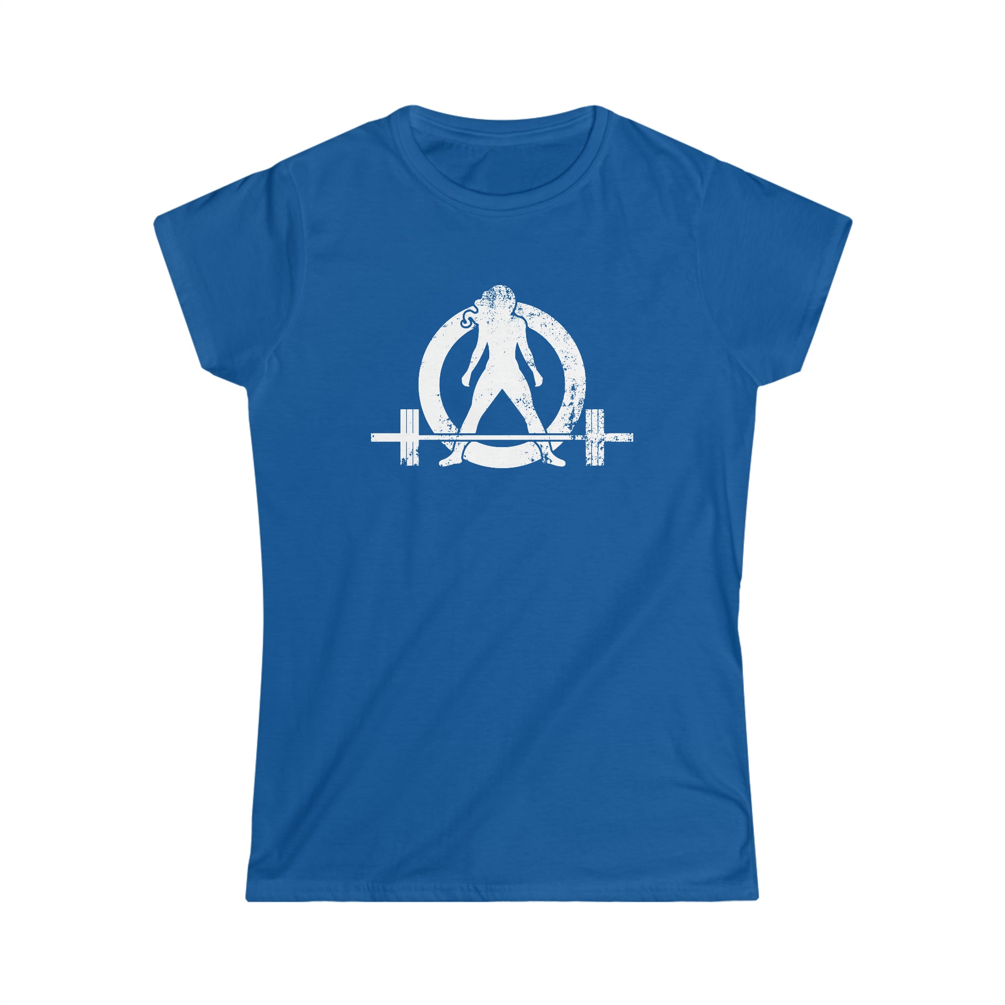 Kick Your Ass - Distressed Logo - Women's Softstyle Tee