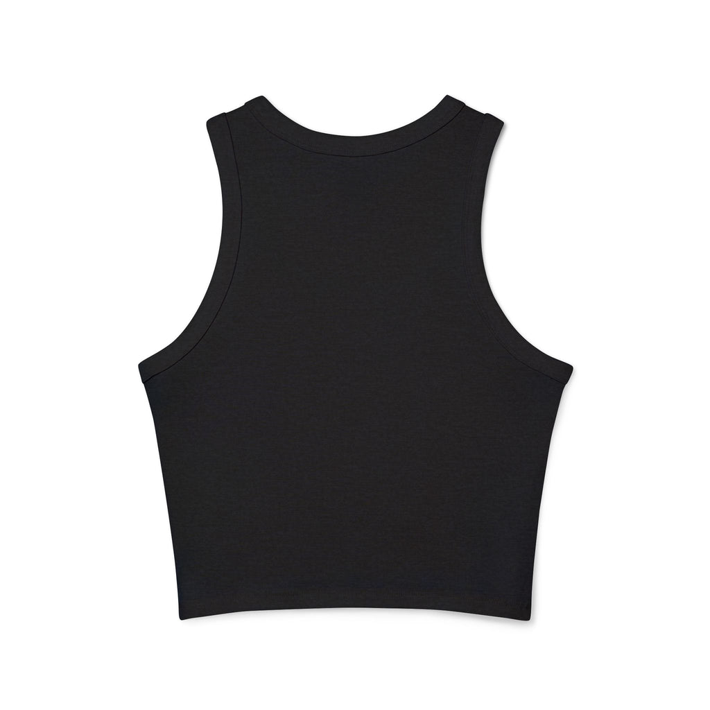 Chic Women's Micro Rib Tank Top, Casual Summer Top, Workout Tank, Layering Piece, Activewear, Relaxed Fit