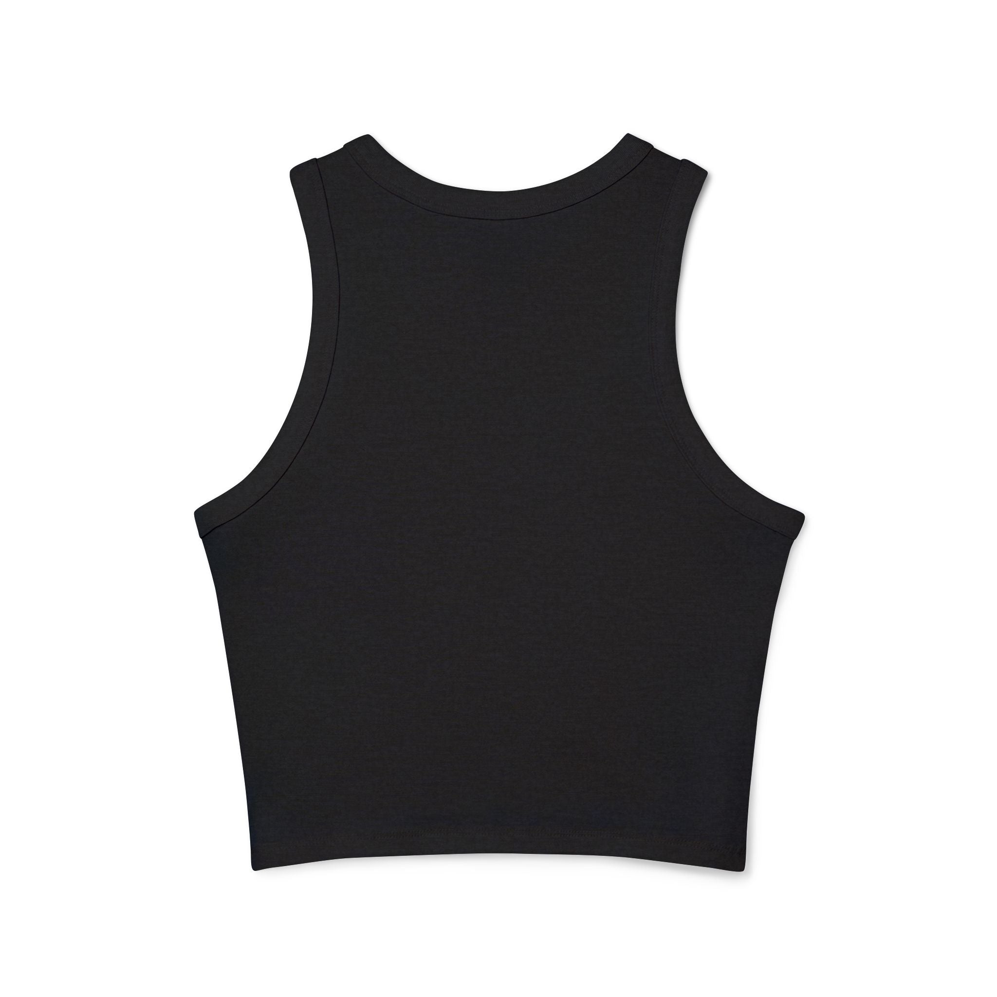 Chic Women's Micro Rib Tank Top, Casual Summer Top, Workout Tank, Layering Piece, Activewear, Relaxed Fit