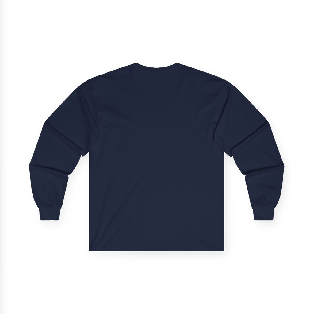 Lift Heavy Run Fast - Ultra Cotton Long Sleeve Tee - Black Logo Front