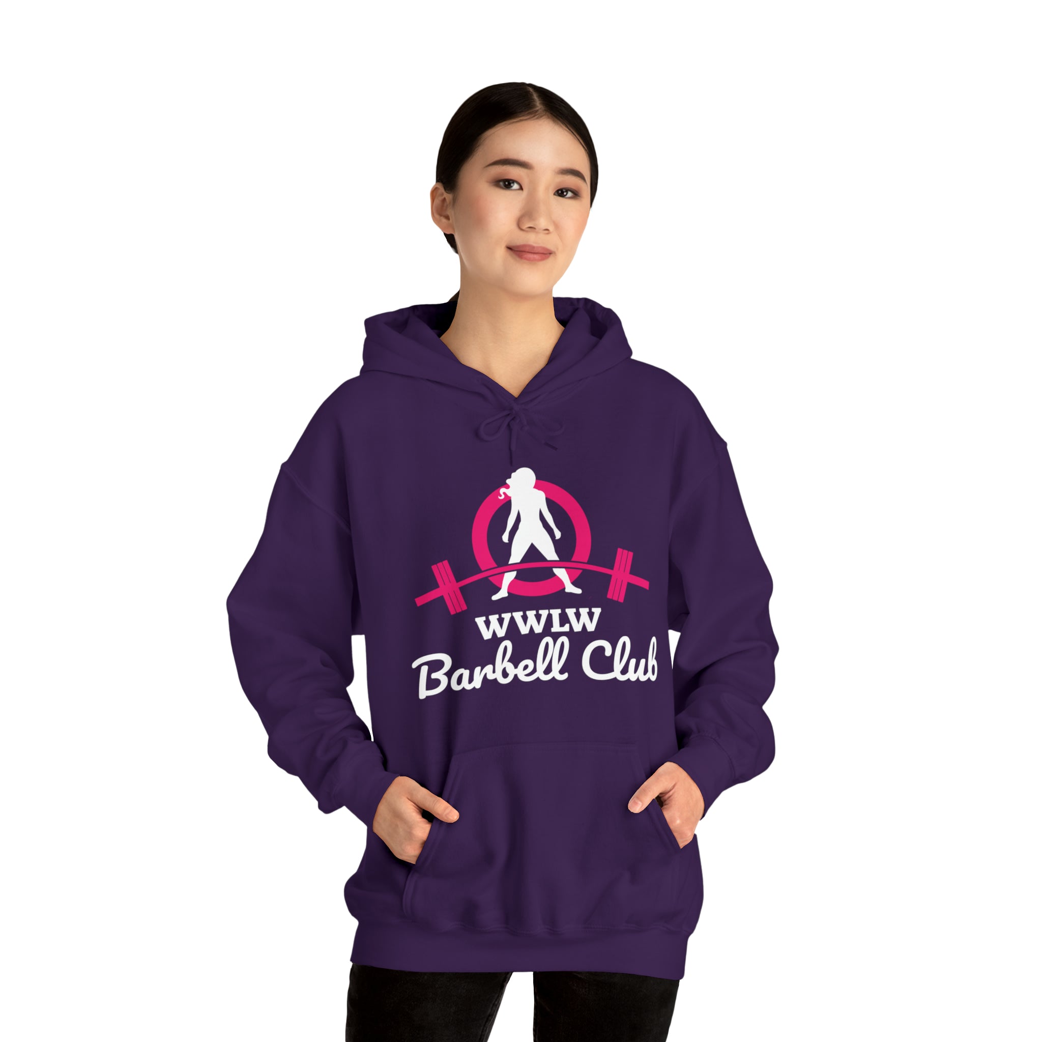 Barbell Club Classic Logo - Unisex Heavy Blend Hooded Sweatshirt
