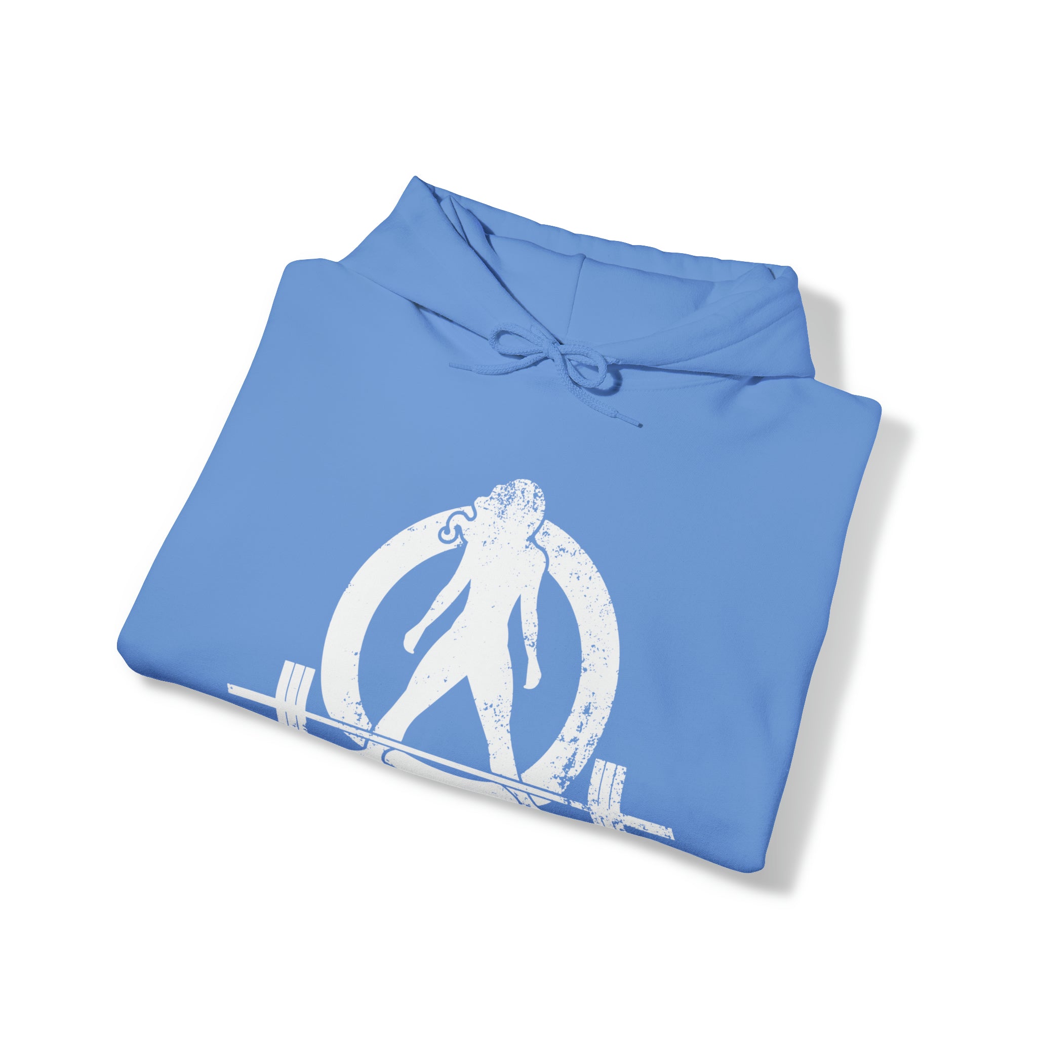 Strong Is Beautiful - Unisex Heavy Blend Hooded Sweatshirt - Distressed White Logo -  (BEST SELLER)