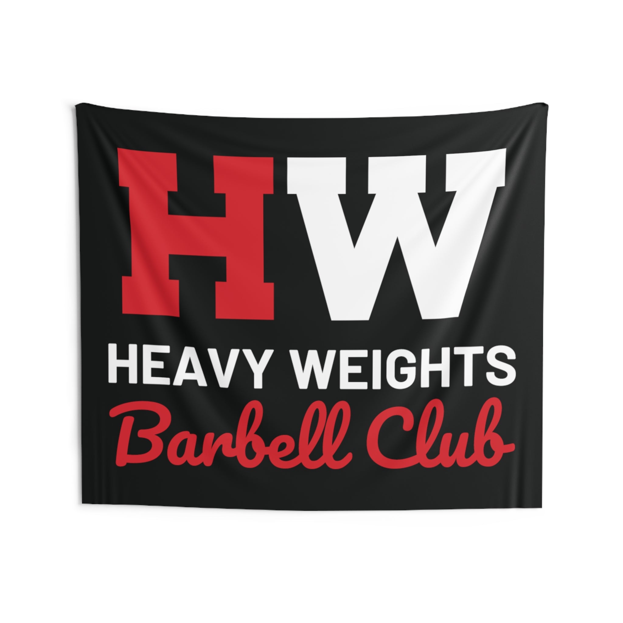 Heavy Weights Barbell Club - Indoor Wall Tapestries