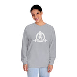 Goal Weight Strong AF - Unisex Classic Long Sleeve T-Shirt - White Print on Front & Back