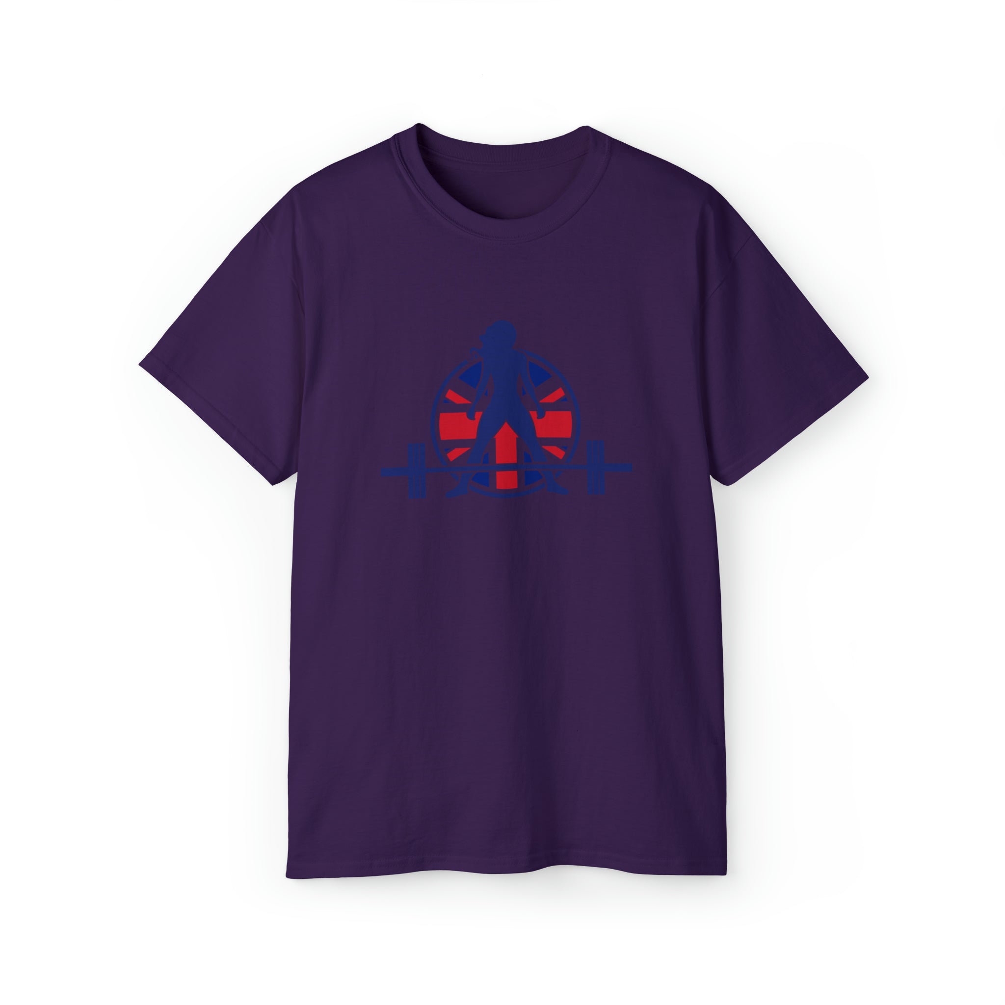Unisex Ultra Cotton Tee - UK Logo Light - Plain Back