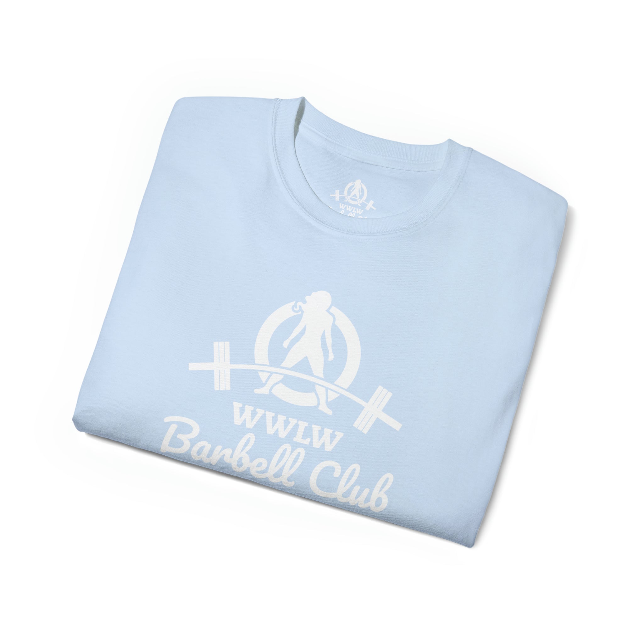 Barbell Club - Unisex Ultra Cotton Tee - White Logo