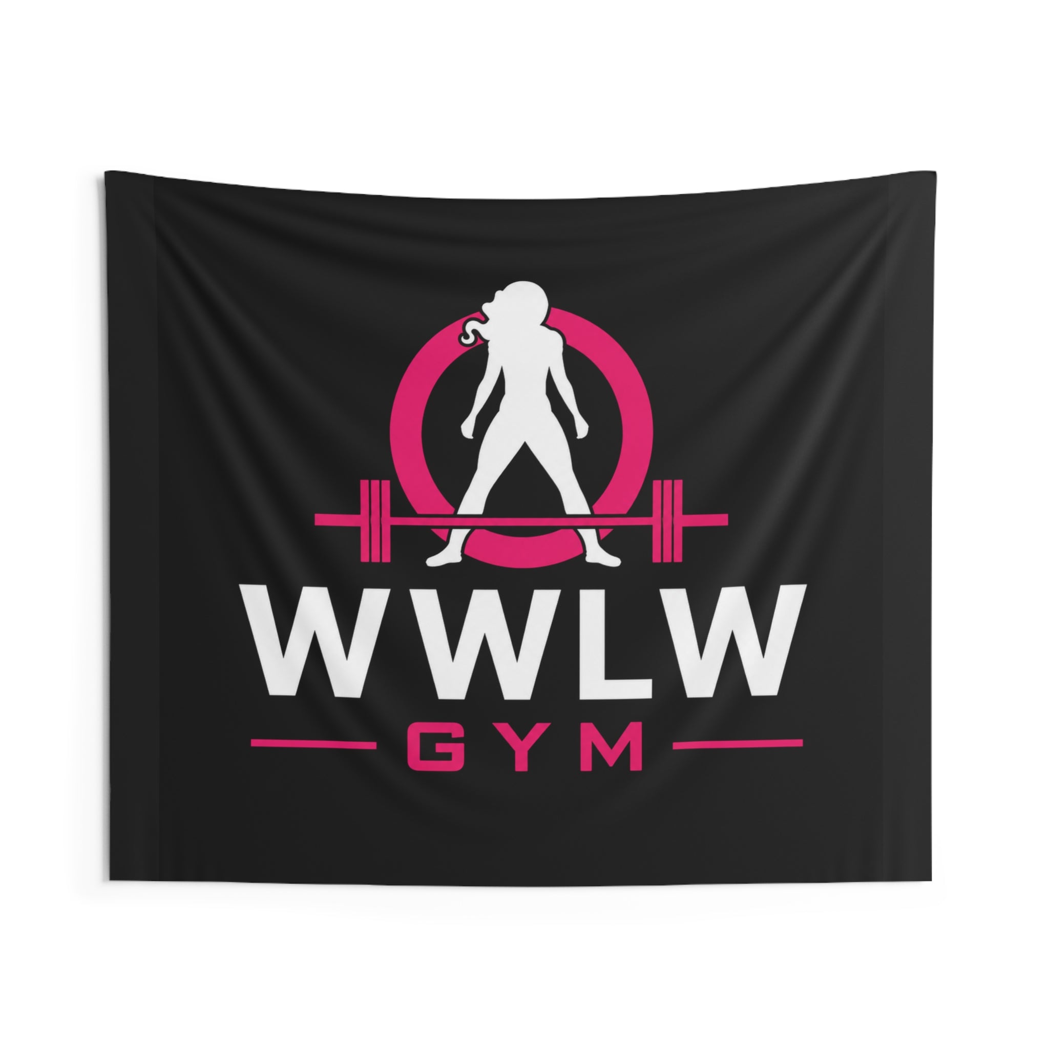 WWLW Gym Tapestry — Black