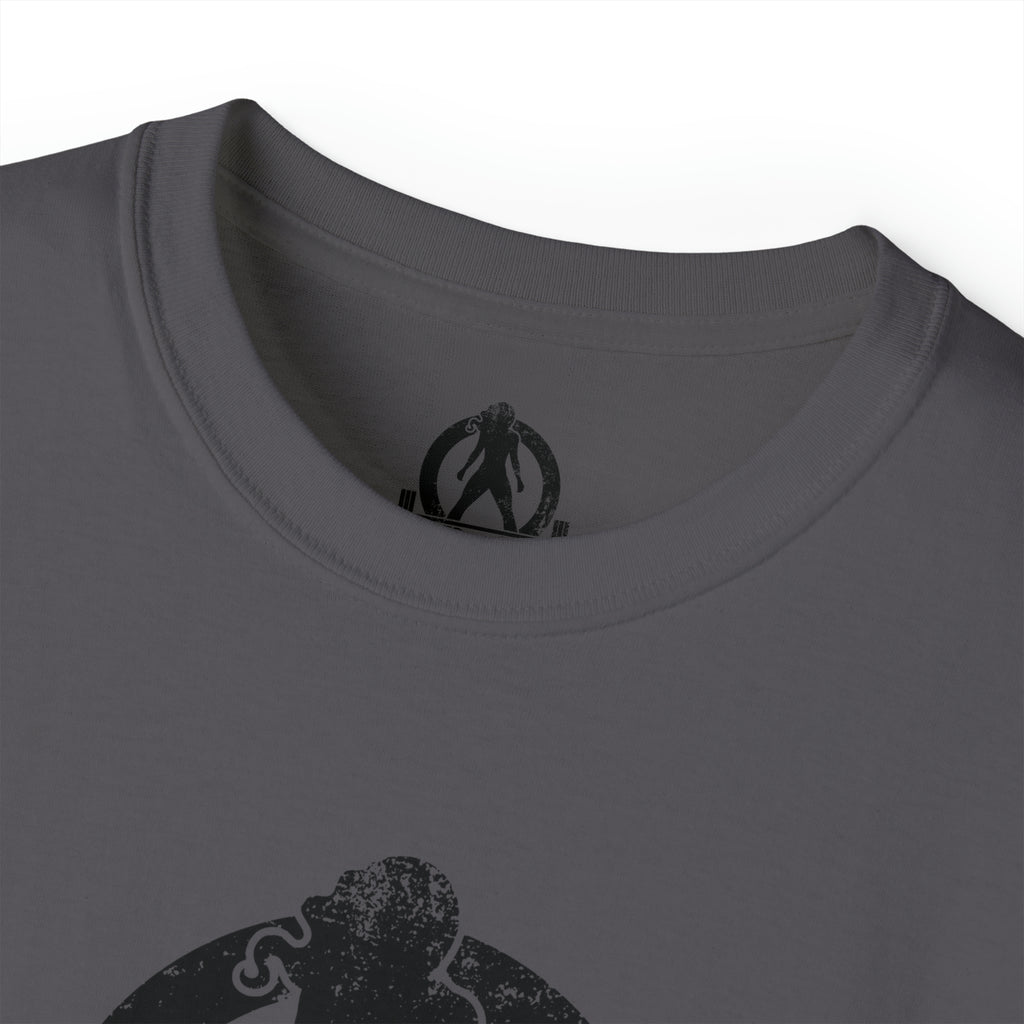 Distressed - Unisex Ultra Cotton Tee - Black Logo
